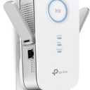 TP-Link AC2600 WiFi Extender(RE650), Up to 2600Mbps, Dual Band WiFi Range Extender, Gigabit Port, Internet Booster, Repeater, Access Point,4x4 MU-MIMO