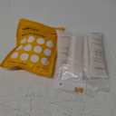 wisedry 20 Gram [12 Packs] Rechargeable Silica Gel Packets Microwave Fast Reactivate in 2MINS Moisture Absorber Desiccant Packs with Orange Indicating Beads Food Grade