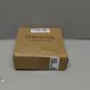 Ravinte 20 Pack 10 Pairs Semi-Overlay 1/2 inch Self-Closing Face Frame Cabinet Hinges Gold Half Wrap-Around Kitchen Door Hinges Face Mount Cabinet Hardware