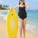 Girls Tankini Swimsuit 2-Piece Tankini Set Adjustable Straps and High Waisted Bathing Suit for Girl 5-12 Year Old
