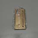 YQODSZ for Samsung Galaxy Z Fold 7 Case with S Pen Holder & Slim Stylus, Fold7 PU Leather Phone Case with Kickstand Built in Screen Protector Camera Protector Protective Cover for Z Fold 7 Gold