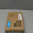 Veise KS02A Fingerprint Keyless Entry Door Lock, Auto Lock, Electronic Keypad Deadbolt for Front Door, Biometric, Anti-Peeping Password, Easy Install, Satin Nickel