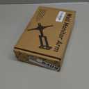 HUANUO Single TV Monitor Wall Mount Bracket for 17 to 34 Inch Screens, Holds up to 44 lbs, Full Motion Wall Mount Monitor with Articulating Arms, Swivel, Rotation, Tilt, Max VESA 200x200