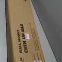 Yes4All Pull Up Bar Wall Mounted - Multifunctional Wall Mounted Pull Up Bar for Home Gym Workout Strength Training Equipment (A. Standard - Black)