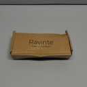 Ravinte 10 Pack 5 Pairs 1-1/4 inch Overlay Soft Close Hinges for Kitchen Cabinet Hinges Satin Nickel Hidden Hinges Stainless Steel Concealed Hinge self Closing