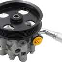NLQR Power Steering Pump Fit for Chrysler Town & Country 2011-2016, Fit for Chrysler Voyager 2020-2021, Fit for Dodge Grand Caravan 2011-2020, Fit for Ram C/V 2012-2015 Replace 5151727AC 5151727AD