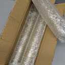 XUWAIDSGN 24 Pack Amber Detachable 2 piece Champagne Flutes 5.5 Oz Unbreakable Plastic Mimosa Disposable Champagne Glasses Drinking Cups Stemmed Reusable Wine Toasting Glasses for Wedding (24, Amber)