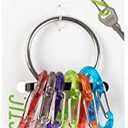 Nite Ize KRG2-11-R3 Ring Key Chain, Stainless