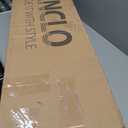 4ft H x 4ft W (2 Panels) No Dig Enclo Premium White Vinyl Privacy Screen, Outdoor Privacy Panels, Use As Air Conditioner Fence, Trash Can Enclosure, Pool Equipment Enclosure, ZP19014