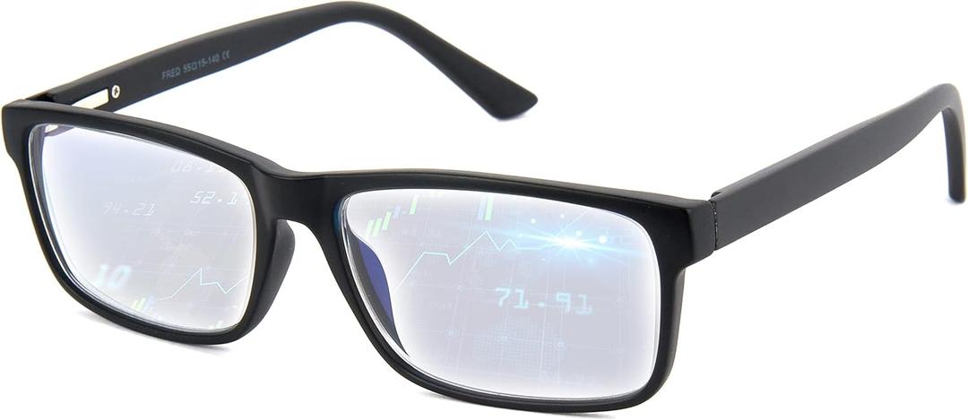 Blue Light Blocking Glasses For Men/Women Anti-Fatigue Computer Monitor Gaming Glasses Reduce Eye Strain Game Glasses (Black Matt)
