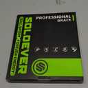 Copper Elbow Brace for Tendonitis for Women & Men, Elbow Compression Sleeve with Gel Pad for Arthritis, Golfers, Bursitis. Elbow Support for Pain Relief, Weightlifting (Black, L)