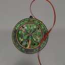FLAGWIX Irish Gifts for Women, Men - Christmas Ornaments 2024, Good Luck, Spiritual Gifts for Women, Mom, Friends, St Patricks Day Shamrock Accessories - Christmas Decorations Suncatcher Ornaments