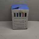 8 Gallon Trash Bags, 120 Count, White Drawstring Garbage Bags, Thick Plastic Trash Can Liners, Unscented, Fits 30 Liter Wastebaskets for Home Kitchen Bathroom Office (22.1 x 25.6 in)