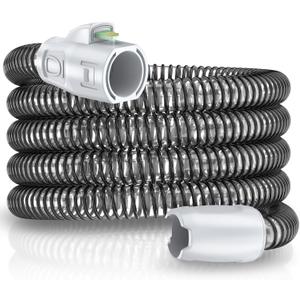 Improved Version Climate Line Air Hose Compatible with Airsense 11 and Aircurve 11 Only, Not for Airsense 10 - IDEAR Reusable 6.5 Foot Hose Replacement Great-Value CPAP Supplies - Black