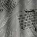 BOLUO White Nightstand with Charging Station, LED Night Stand with 2 Fabric Drawers, Bedside Table with USB Ports and Outlets, Nightstand for Bedroom Modern