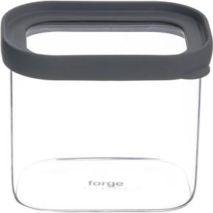 Glass Canisters Rectangular with glass lids 23oz/700ml set of 2