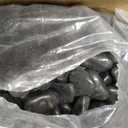 40lbs Black Rocks for Landscaping, 2-3Inch River Rocks for Planters