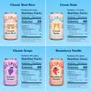 OLIPOP Prebiotic Soda Pop, Favorites Variety, Pantry Pack Packed with Prebiotics, Fiber, and Botanicals, Gluten Free, Vegan, GMO Free, 12oz (12-Cans)