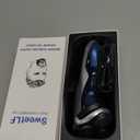 SweetLF Electric Razor for Men with Pop-Up Trimmer, 100% Waterproof Electric Shaver, Rechargeable Cordless Shavers for Men, Type-C, 120Mins Runtime, Plug & Play, Blue