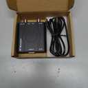 HDM61 HDMI to Coax Adapter, 1080P HDMI to RF Converter with NTSC Format Output CH3/CH4 Plug and Play RF Modulator for TV Antenna Signal