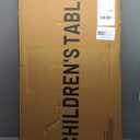 Toddler Activity for 1-8 Year Olds with Craft Desk, Durable Kids Desk  Bedrooms, Playroom, and School, Green, (23.5"W x 47"L x 18"H)