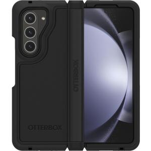 OtterBox Galaxy Z Fold5 Defender Series XT Case - Black, Screenless, Rugged Hinge Protection, Lanyard Attachment, PowerShare and Wireless Charging Compatible