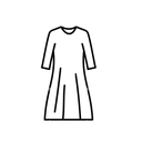 Womens' Dresses, Color Pink, Size L