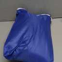 7Ft Round Pool Cover for Swimming Pools with Tie-Down Ropes and Sandbags Increase Stability, Waterproof and Dustproof, Blue