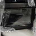 Ludatido 12QT Air Fryer Oven, 8-in-1 Toaster Oven Combo, Family Size, Black