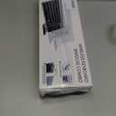 Wireless Keyboard and Mouse Ultra Slim Combo, TopMate 2.4G Silent Compact USB 2400DPI Mouse and Scissor Switch Keyboard Set with Cover, Batteries Included, for PC/Laptop/Windows/Mac  Silver White