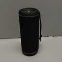 Ortizan Portable Bluetooth Speaker (3nd Gen), Bold 40W Sound with DSP Bass Boost, IPX7 Waterproof, 30Hrs of Playtime, TWS, BT 5.3, Colorful Lights, EQ, USB, Wireless for Home, Outdoor, Party  Black