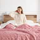 Heated Blanket King Size Electric Blanket for Adults, Dual Controllers Heating Blanket with 5 Heat Settings & 10 Hours Auto Off, Soft Thick 450gsm Sherpa, ETL & FCC Certified, House Warm Gifts(Pink) (06-baby Pink)