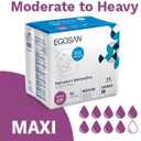 EGOSAN Maxi Incontinence Disposable Adult Diaper Brief Maximum Absorbency and Adjustable Tabs for Men and Women (Large Case, 60-Count)
