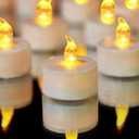 Flameless LED Tea Lights Candles 10 Pcs