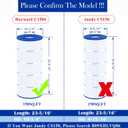 Cryspool C150S Filter Compatible with CX150XRE, SwimClear C150S, cs150e, C-9441, PA150S, 150 Sq. Ft Pool Filter Cartridge, 1 Pack