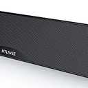 Nylavee Computer Speakers, Hi-Fi Stereo Computer Sound Bar with Bluetooth & 3.5mm Aux, USB/USB-C Powered for Desktop PC, Laptop & Monitor, Built-in Mic and Headphone Jack