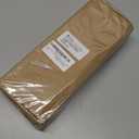 Door Hinges Satin Brass - 24 Pack Gold Door Hinges 3.5 Inch Rounded Interior Door Hinge with 5/8" Radius - 3 1/2 Inches Flat Iron Brass Hinges for Residential Standard Doors