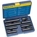 MABLEVI 8PCS Wheel Lock Removal Kit, SAE Metric Lug Nut Key Set for Easy Removal of Locking Lug Nuts on Aftermarket 5, 6, 7, 12 Spline and Hex Style