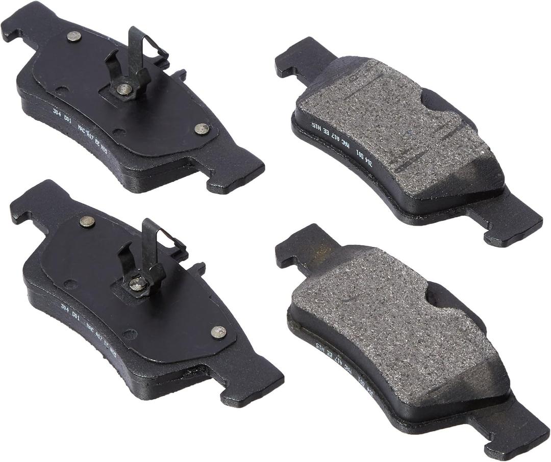 BOSCH BE986 Blue Semi-Metallic Disc Brake Pad Set - Compatible With Select Mercedes-Benz CL550, CLS400, CLS550, E300, E320, E350, E400, E550, S350, S400, S430, S500, S550, SL500, SL550 + More; REAR
