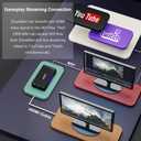 4K HDMI Video Encoder/Decoder, ZowieBox, Native NDI HX3 (Certified) Converter/Player, UVC to HDMI, Pass-Through Video Capture, SRT/RTMP(S)/RTSP, Live Streaming to YouTube