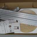 YIZAIJIA Plant Stand Indoor Corner Tall 2 Tier Metal Modern Flower Storage Plant Shelf Holder for Living Room Balcony Garden,White (2 Tier-White Round)