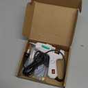 Mini Hot Glue Gun Kit with 30 Glue Sticks - Fast Preheating Hot Melt Gun, High Temp for School Crafts DIY Arts and Quick Home Repairs(White) (White-new Packaging)