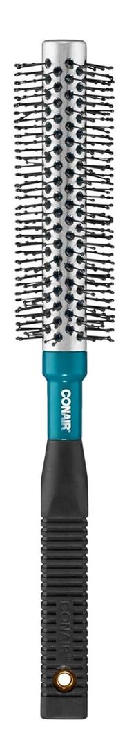 Conair Style & Volumize Metal Round hair brush - Blow Drying brush - Hairbrush for Short Hair Length - Color at random -1 Count