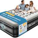 OhGeni Air Mattress Queen with Built in Pump, 18" Raised Blow up Bed, 800lb
Inflatable Mattress, Advanced Coil-Beam Support, 3 Mins Inflation, 40% Thicker PVC, Waterproof