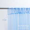 10x10ft Baby Blue Tulle Backdrop Curtain with Lights String for Parites, Sheer Photo Backdrop Curtain Drapes for Wedding Baby Shower Bridal Shower Birthday Party Photo Shoot Decorations