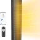 PELONIS Space Heater Large Room, 30" Smart Electric Heaters with Thermostat, App & Voice Remote, 4 Heat Settings, ECO Mode, 24H Timer, Oscillating Tower Heaters for indoor use, Bedroom, Office