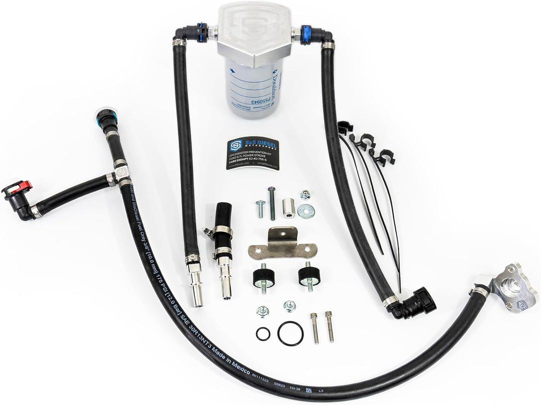 S&S Diesel Motorsport Gen2.1 CP4.2 Disaster Prevention Kit Compatible with 2011+ 6.7 Powerstroke (CP4-6.7F-BP-G2.1)