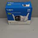 Tapo ColorPro Wi-Fi Outdoor Camera | Plug-in | Daylight Clarity at Night | 2K QHD | Person/Pet/Vehicle Detection | Local/Cloud Storage | 127 FOV | Built-in Siren C325WB