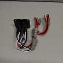 Marine Blue Led Trim Tabs Switch Panel Kit with Wiring Harness for Boat Console Control 12V/24V Waterproof