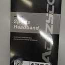 Acozycoo Mens Running Headband,5Pack,Mens Sweatband Sports Headband for Running,Cycling,Basketball,Yoga,Fitness Workout Stretchy Unisex Hairband